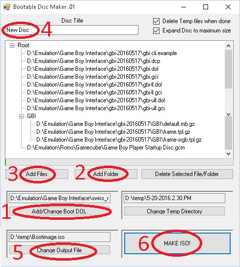 Game Boy Interface Retrorgb