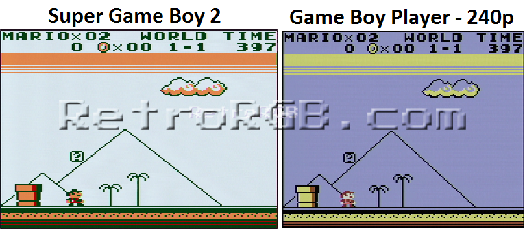 retroarch gameboy player border