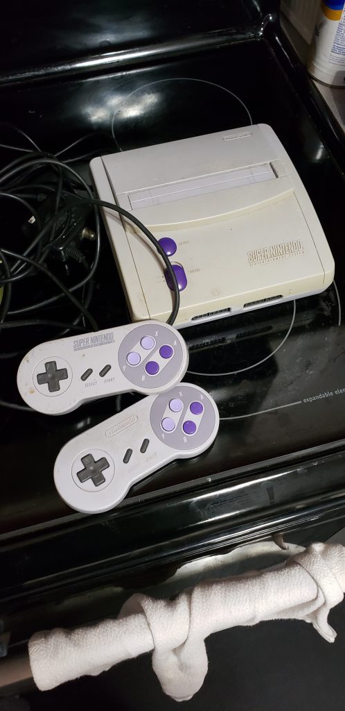 Original Super Nintendo Controller Gray, SNES , SNS-005, Fully