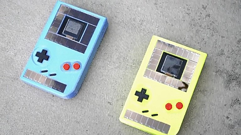 Solar Powered Game Boy Concept