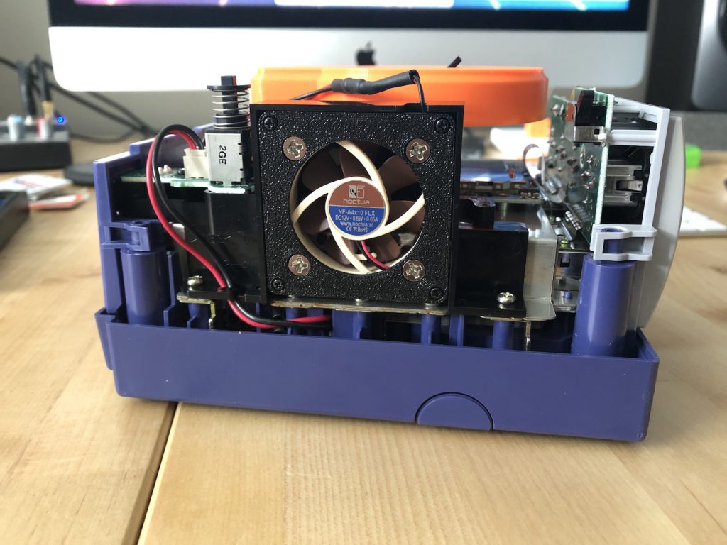 GameCube 3D Printable 40mm Fan Adapter Available To Download RetroRGB