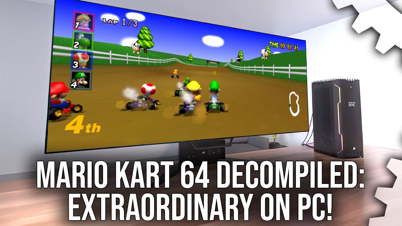 Mario Kart 64 Decompilation Project – “Spaghetti Kart”