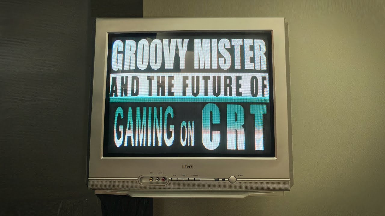 No GPU? No Problem! Groovy Mister on a CRT TV