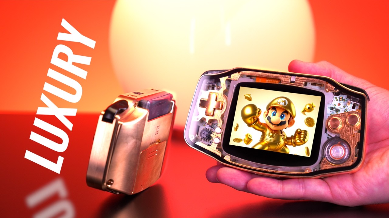 Game Boy Advance Glass + Metal Shell Kit