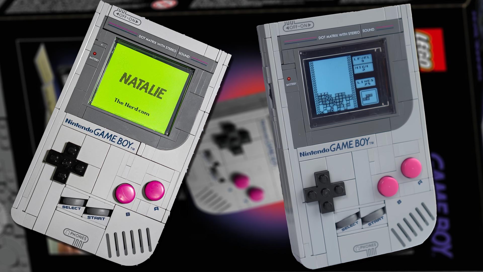 Lego Game Boy – Real Screen Mods