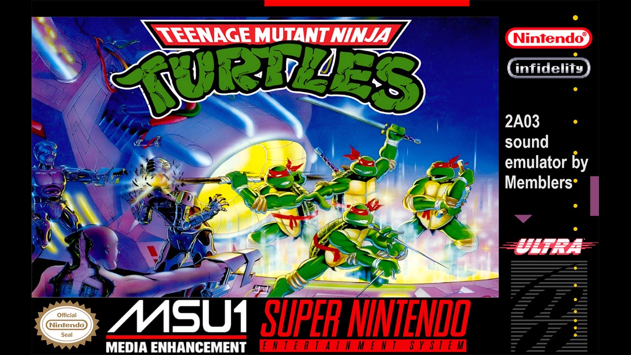 TMNT NES to SNES Port & Previous Conversion Updates